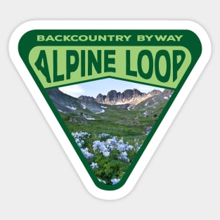 Alpine Loop Backcountry Byway photo triangle Sticker